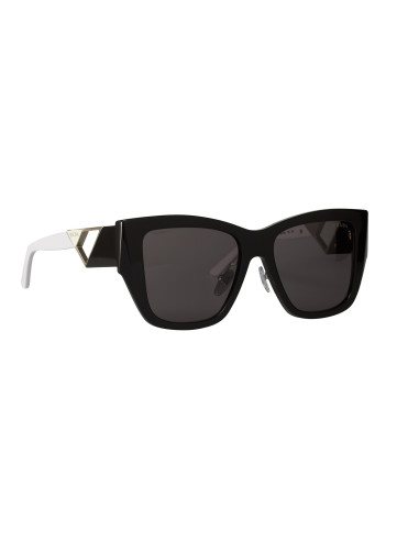 Prada SPR 21Y 1AB-5S0 Square Shape White Black