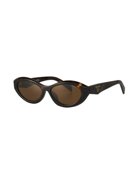Prada SPR 26Z-F 14L-09Z Symbole Square Shape Tortoise