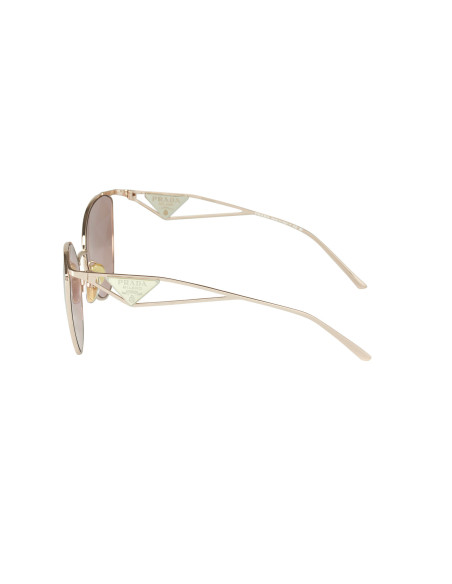 Prada SPR 50ZS SVF-05T Irregular Pink Gold Tampo Triangles