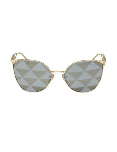 Prada SPR 50ZS ZVN-04T Irregular Pale Gold Tampo Triangles 2