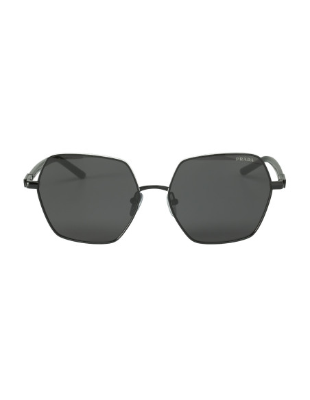 Prada SPR56Y 1AB-5S0 Hexagon Shape Negro Gris