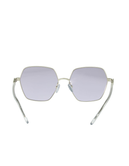 Prada SPR56Y 1BC-09M Hexagon Shape Lila Plata