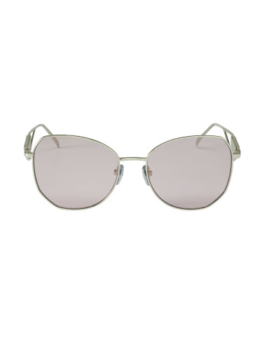 Prada SPR 57YS 1BC-06R Butterfly Shape Pink Silver