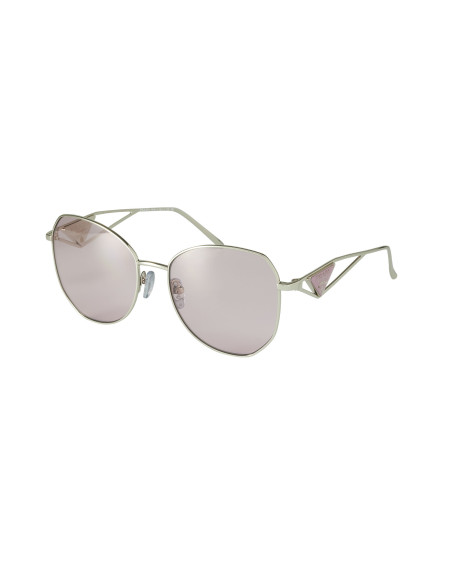 Prada SPR 57YS 1BC-06R Butterfly Shape Pink Silver