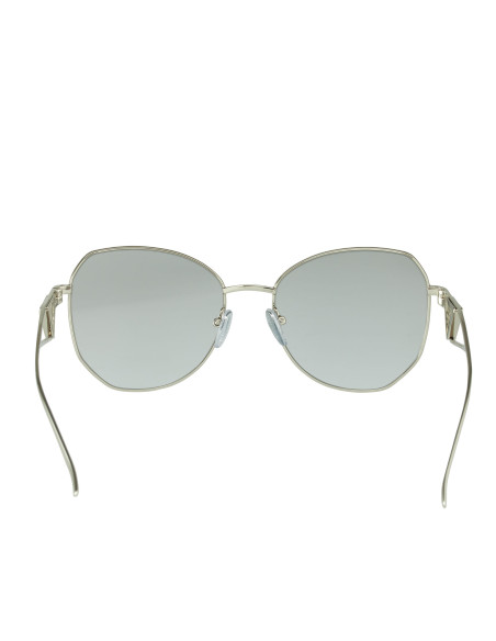 Prada SPR 57YS 1BC-07D Butterfly Shape Gray Silver