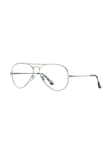 Ray Ban Oftalmico Rb6489 2501 Plateado Aviator Large Metal | Sunnie...