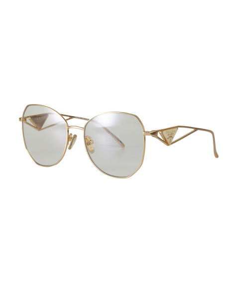 Prada SPR 57YS ZVN-08N Irregular White Gold
