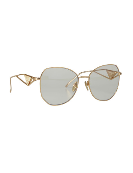 Prada SPR 57YS ZVN-08N Irregular White Gold