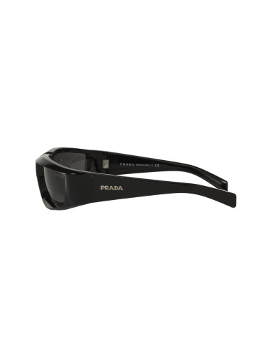 Prada SPR25Y 1AB-5S0  Runway sunglasses Negro Plata