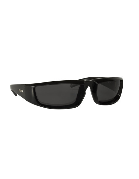 Prada SPR25Y 1AB-5S0  Runway sunglasses Negro Plata