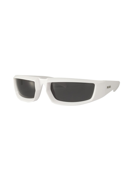 Prada SPR25Y 461-5S0  Runway sunglasses Blanco Plata