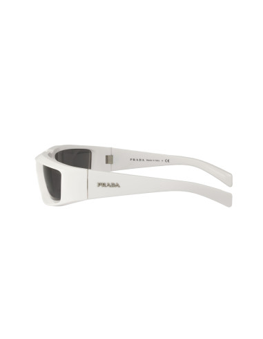 Prada SPR25Y 461-5S0  Runway sunglasses Blanco Plata