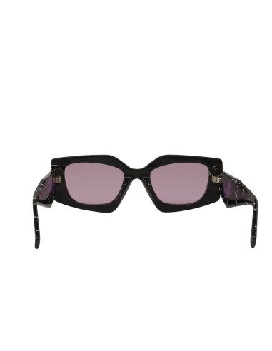Prada SPR15Y-F 1AB-07Q Symbole abstract Vino Negro