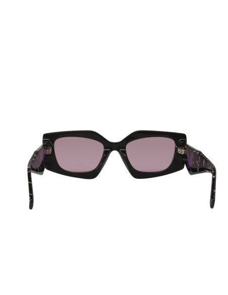 Prada SPR15Y-F 1AB-07Q Symbole abstract Vino Negro