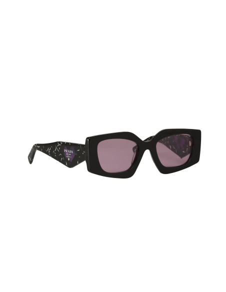 Prada SPR15Y-F 1AB-07Q Symbole abstract Vino Negro