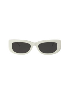 Prada SPR 14Y 142-5S0 Symbole Rectangle White Silver 2