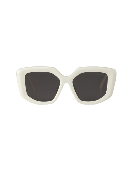 Prada SPR 14Z 142-5S0 Butterfly Shape Blanco Gris