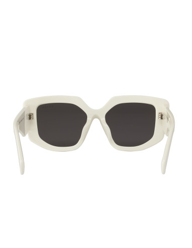Prada SPR 14Z 142-5S0 Butterfly Shape Blanco Gris