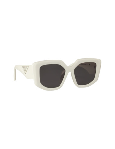 Prada SPR 14Z 142-5S0 Butterfly Shape Blanco Gris