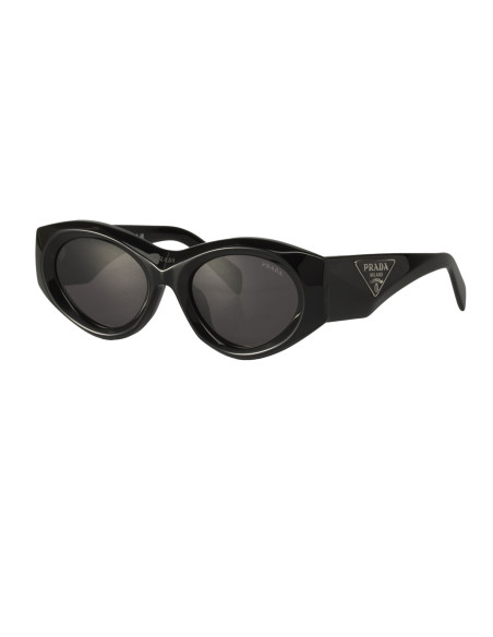 Prada SPR 20Z 1AB-09S Oval Shape Negro Gris