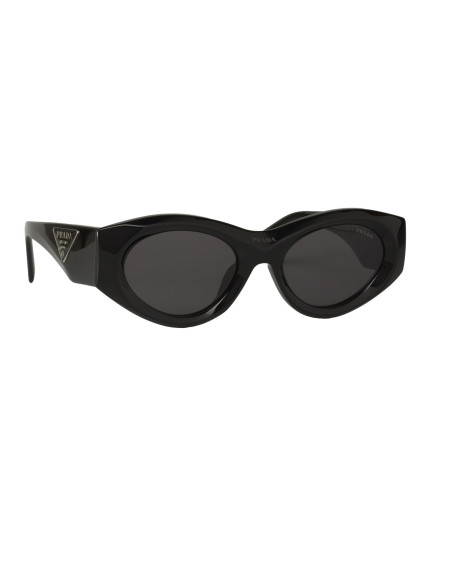 Prada SPR 20Z 1AB-09S Oval Shape Negro Gris