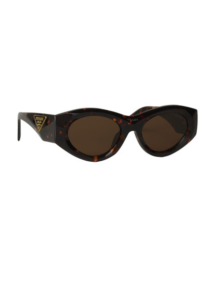Prada SPR 20Z 2AU-6S1 Oval Shape Carey Cafe