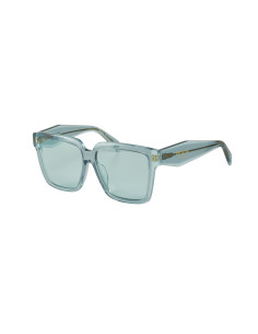 Prada SPR 24Z-F 15I-02F Square Shape Blue Gold
