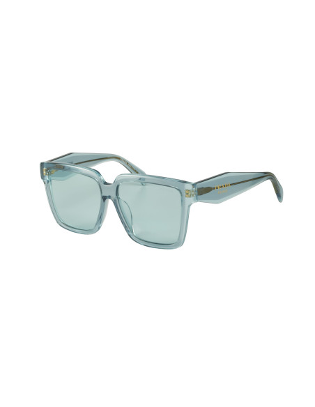 Prada SPR 24Z-F 15I-02F Square Shape Blue Gold