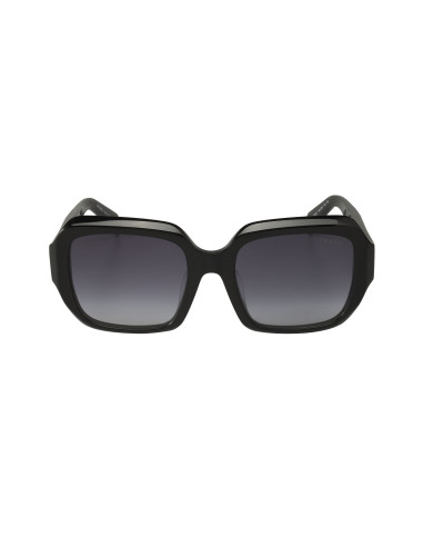 Prada SPR 28ZS 16K-09A Square Shape Black Silver