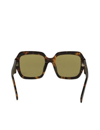 Prada SPR 28ZS 14L-09Z Square Shape Tortoise Gold