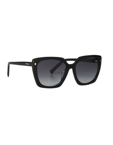 Prada SPR 23ZS 1AB-5W1 Square Shape Black Gradient