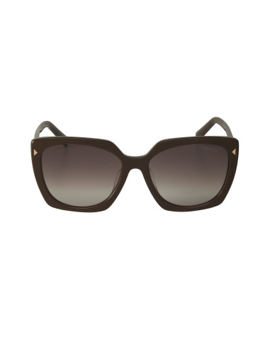 Prada SPR 23ZS 07R-0A6 Square Shape Tortoise Gradient