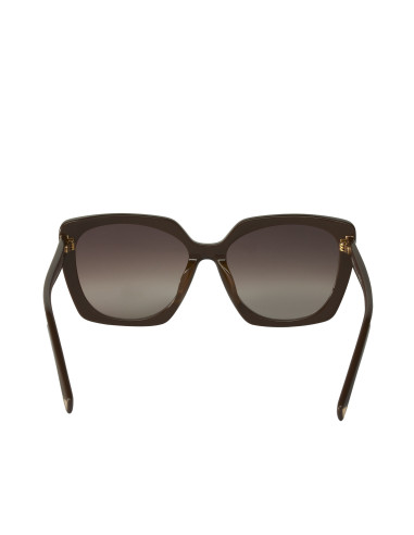 Prada SPR 23ZS 07R-0A6 Square Shape Tortoise Gradient