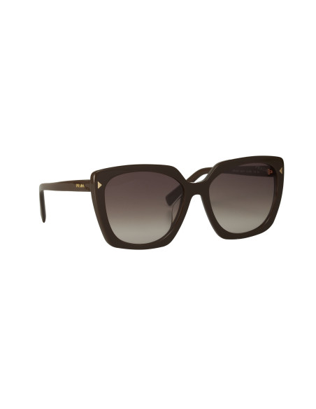Prada SPR 23ZS 07R-0A6 Square Shape Tortoise Gradient
