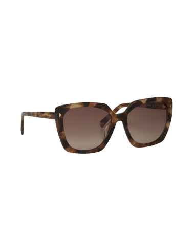 Prada SPR 23ZS 07R-0A6 Square Shape Tortoise Gradient