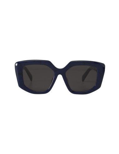 Prada SPR 14Z 18D-5Z1 Square Shape Baltic Marble Grey