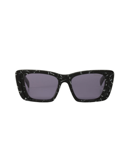 Prada SPR 08YS 03V-01O Oversized rectangular Marble Violet
