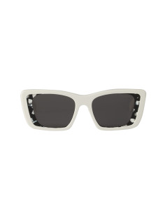Prada SPR 08YS 02V-5S0 Oversized rectangular White 2