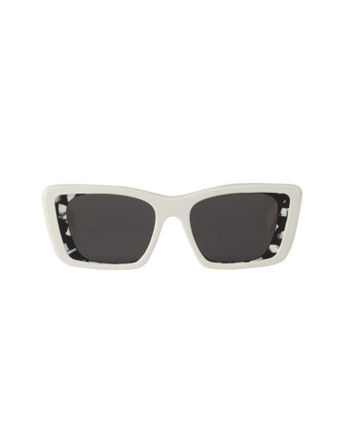 Prada SPR 08YS 02V-5S0 Oversized rectangular White