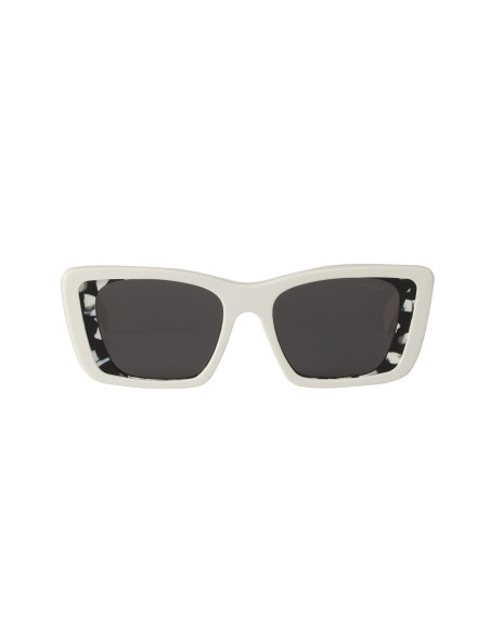 Prada SPR 08YS 02V-5S0 Oversized rectangular White