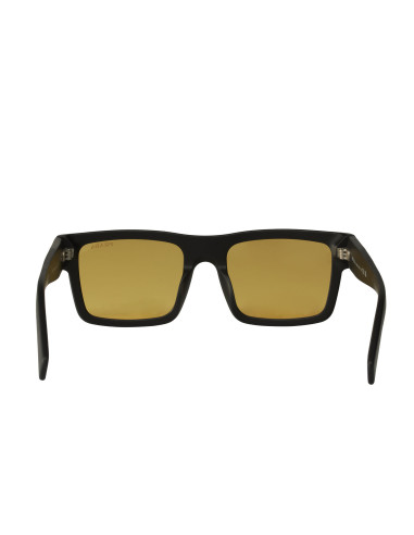 Prada SPR 19WS 1BO-0B7 Square Shape Black Matte Ambar