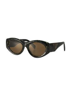Prada PR 20ZS 19D-01T Square Shape Cafe Negro