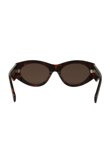 Prada PR 20ZS 2AU-06B Square Shape Cafe Carey