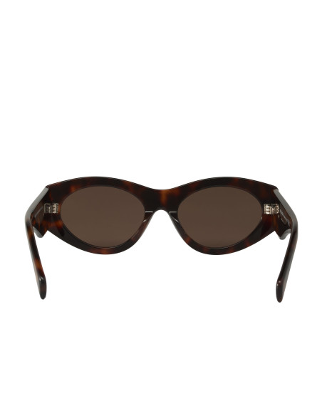 Prada PR 20ZS 2AU-06B Square Shape Cafe Carey