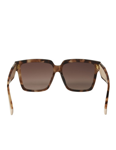 Prada SPR 24Z 07R-0A6 Square Shape Caramel Tortoise
