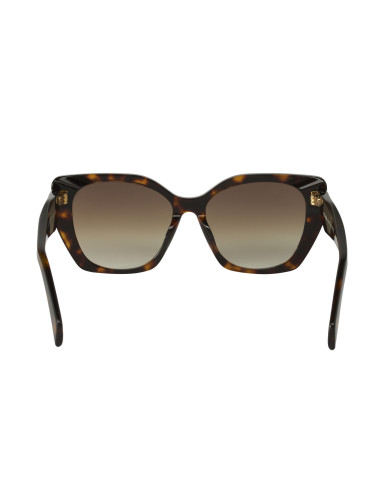Prada SPR 19Z 2AU-6S1 Square Shape Carey Cafe Degradado