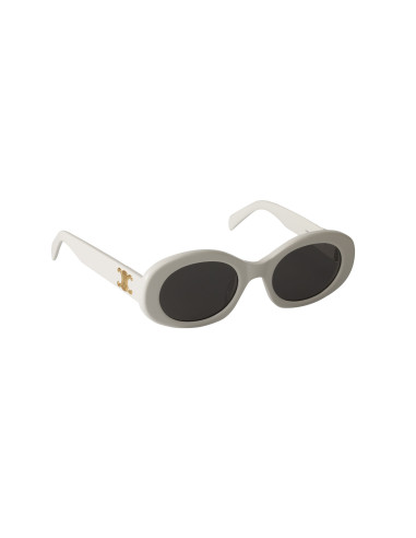 Celine CL40194U 5225A Oval Shape Blanco Dorado