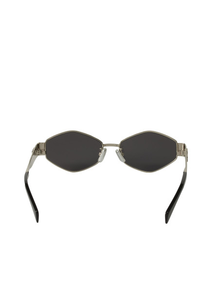 Celine CL40254U 16A Geometric Shape Gray Silver