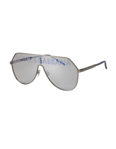 Dolce & Gabbana DG2221 04/N New Aviator Plata Espejo