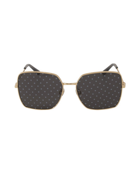 Dolce & Gabbana DG2242 02/L Square Shape Negro Puntos Dorado